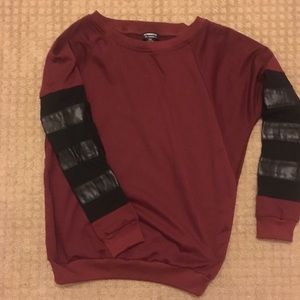 Maroon sweater